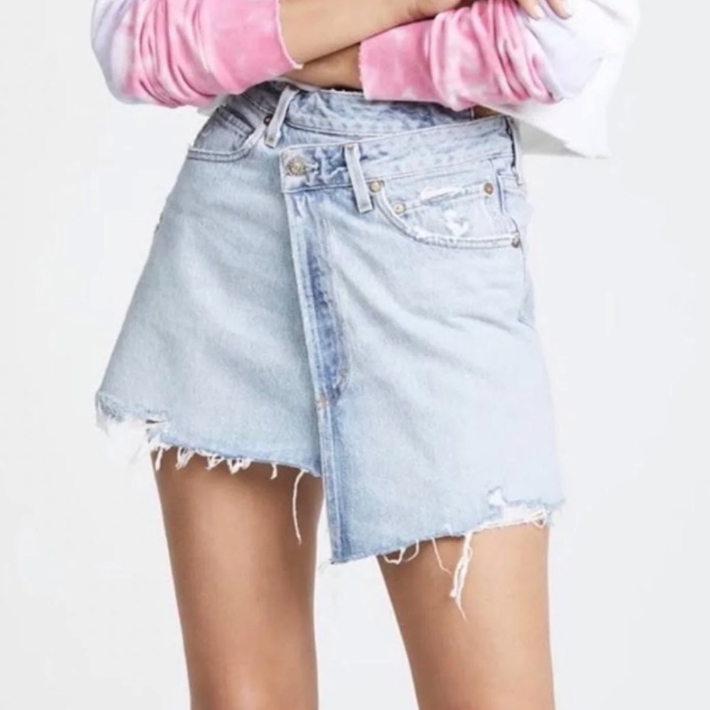 AGOLDE criss cross dress